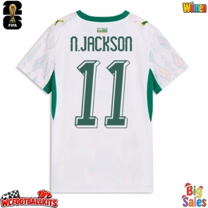 Senegal Nicolas Jackson #11 Replica Home Stadium Shirt for Women World Cup 2026 Short Sleeve